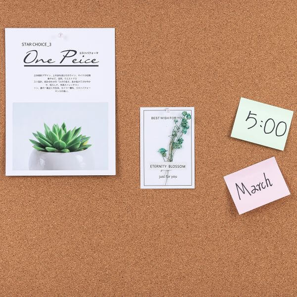 Bulletin Cork Board With Aluminum Frame 900×1200mm