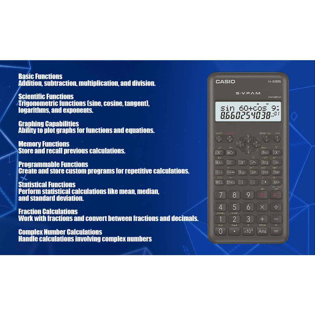 Casio fx-82MS-2nd Edition