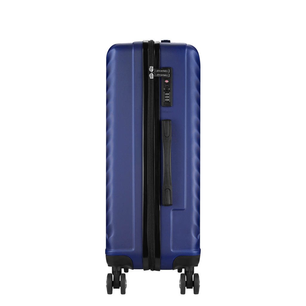 Travelwize Astra ABS 77cm 4-Wheels Spinner Luggage Navy