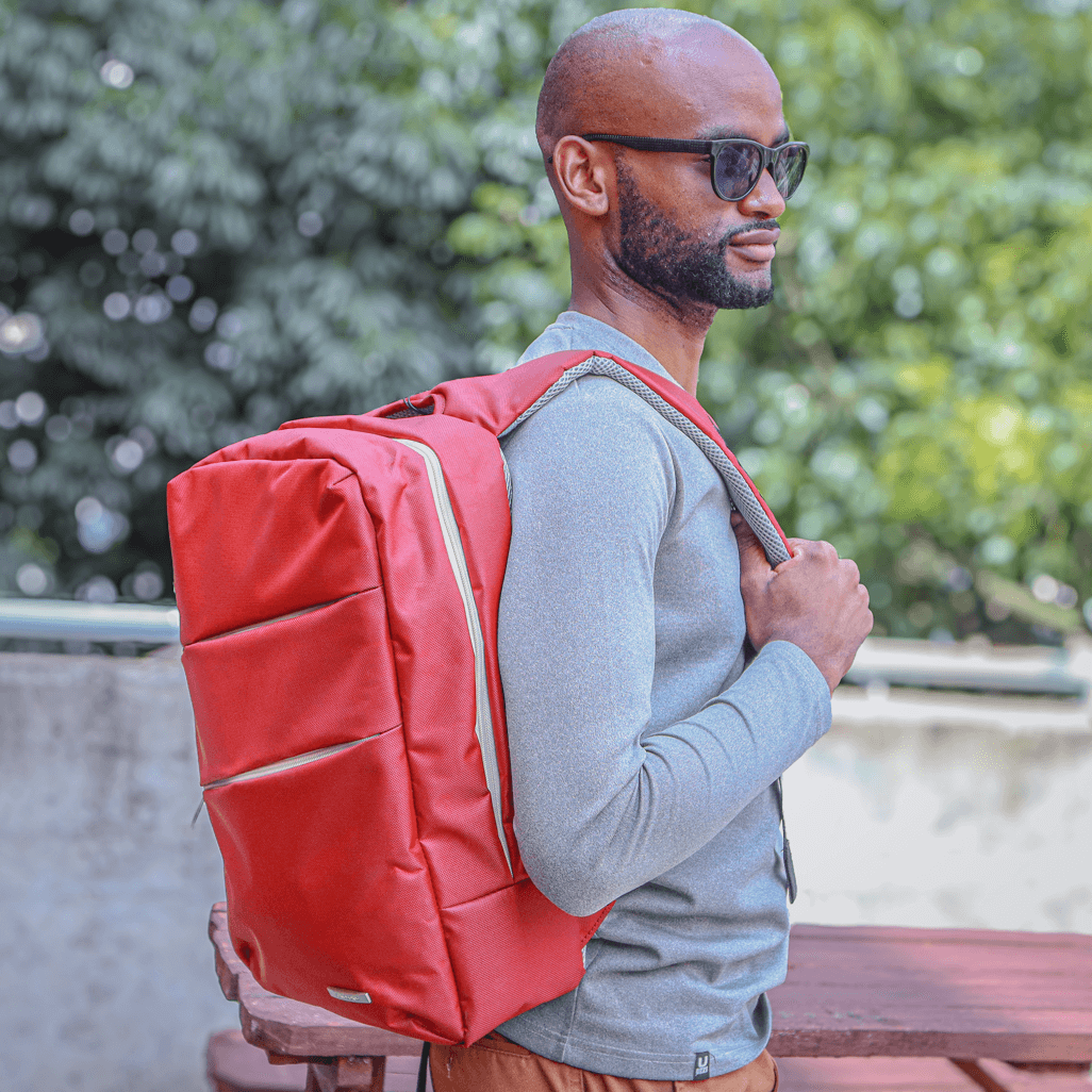 Kingsons Evolution 15.6 inch Laptop Backpack Red