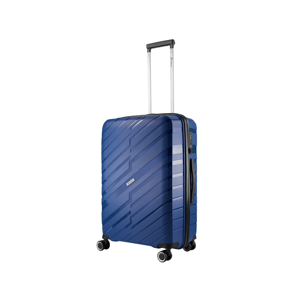 Travelwize Java PP 4-Wheel Spinner 65cm Luggage Azure