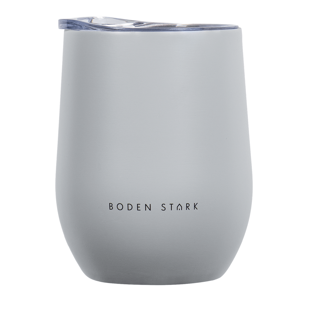 Boden Stark 350ml tumbler in grey, perfect for stylish and eco-friendly drinking.