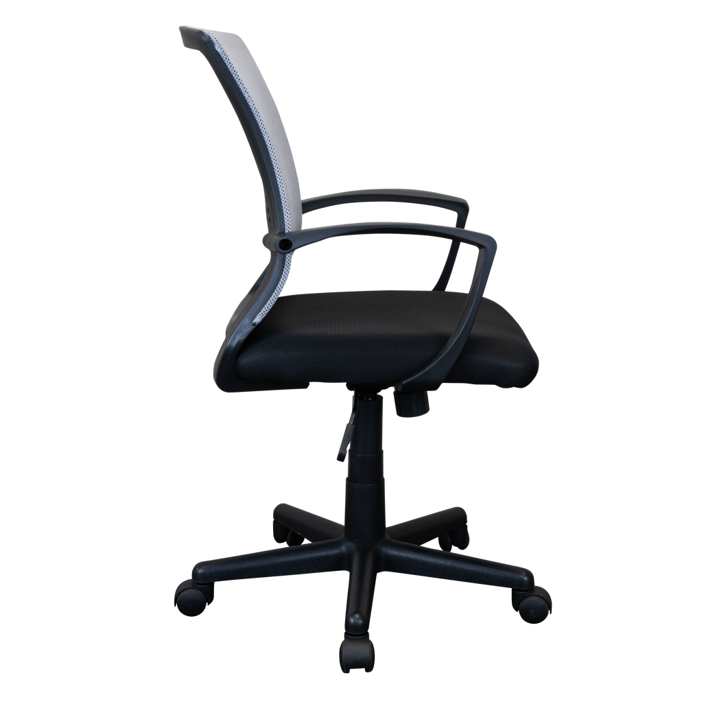 Everfurn Simone Mid Back Office Chair White