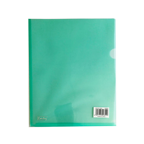 CROXLEY Secretarial Folder with Gusset - A4 (Green) (Pack of 12)