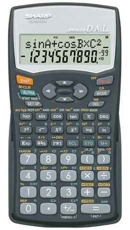 SHARP EL0531WHB Scientific Function Calculator