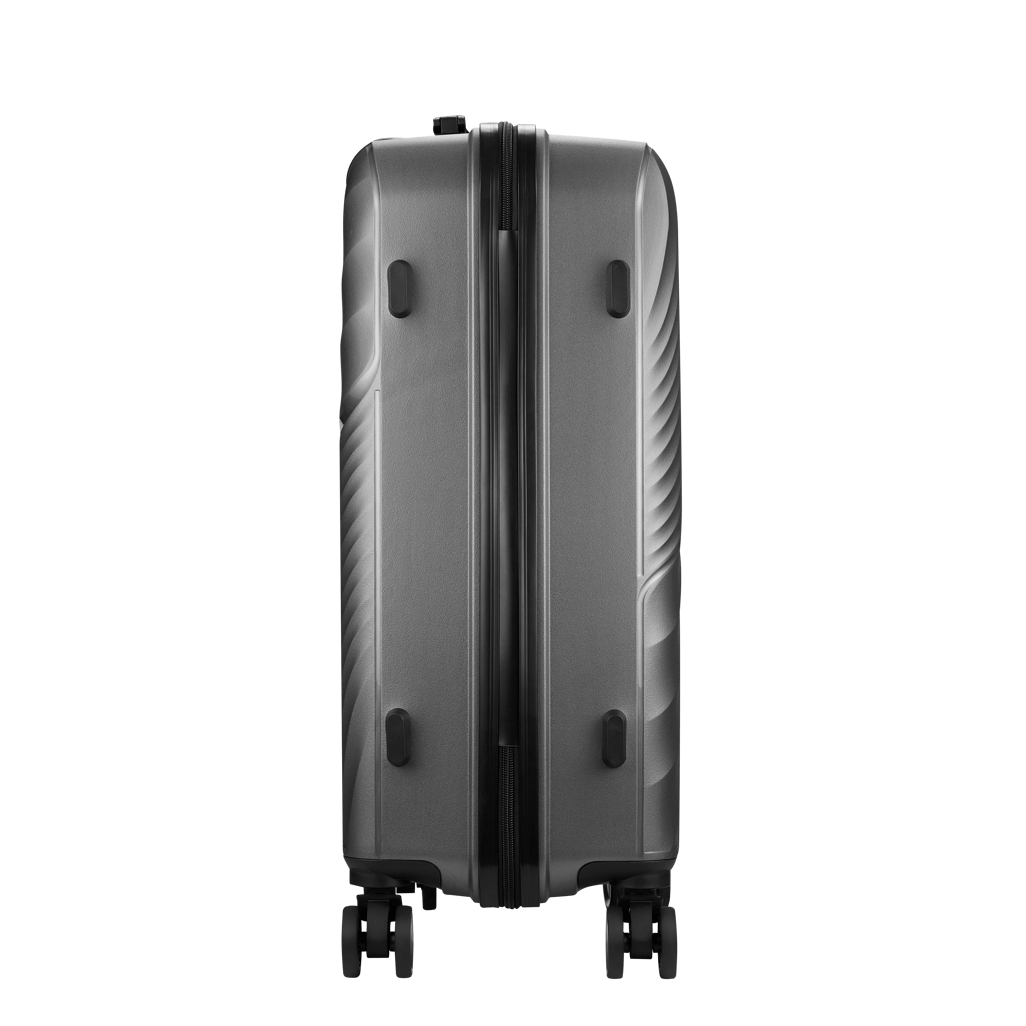 Travelwize Quartz PP 66cm 4-Wheels Spinner Luggage Silver