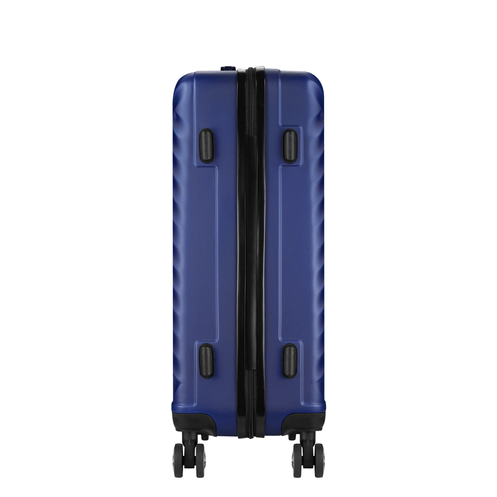 Travelwize Astra ABS 77cm 4-Wheels Spinner Luggage Navy