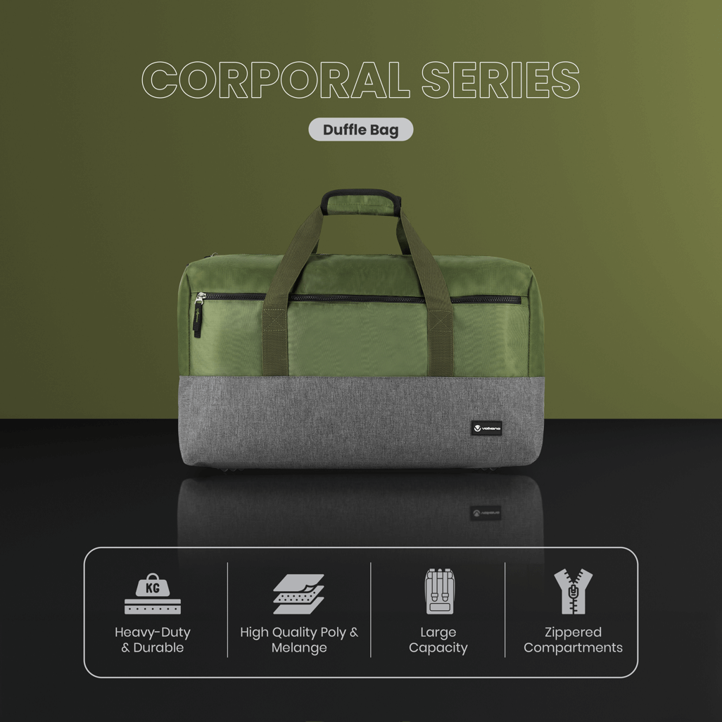 Volkano Corporal 43L Duffle Khaki