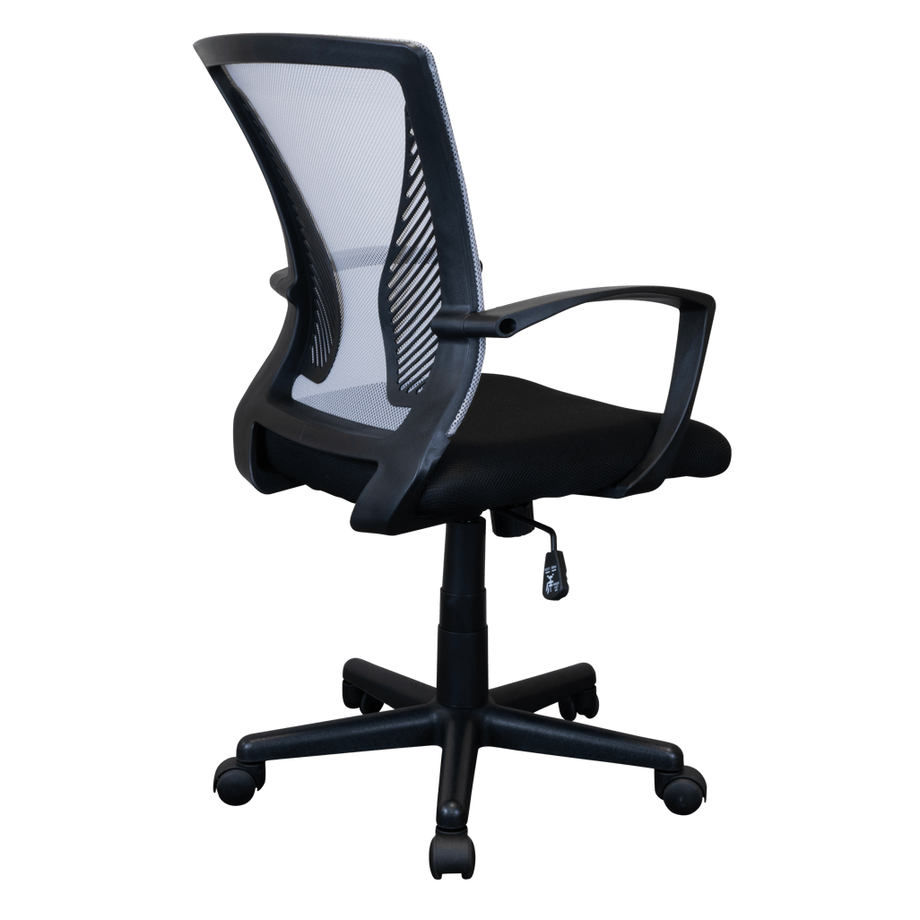 Everfurn Simone Mid Back Office Chair White