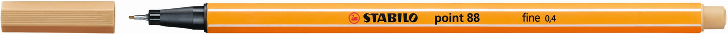 STABILO Point 88 Fineliner Light Ochre Each