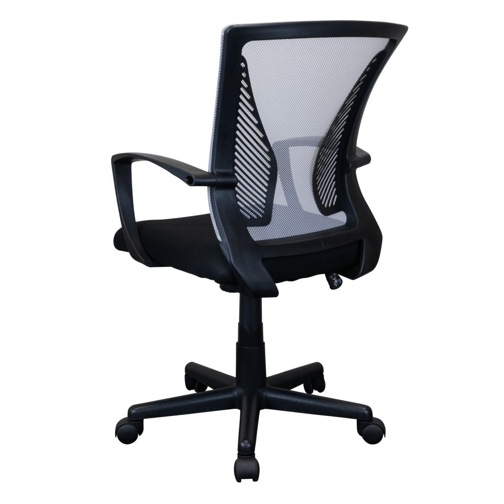 Everfurn Simone Mid Back Office Chair White