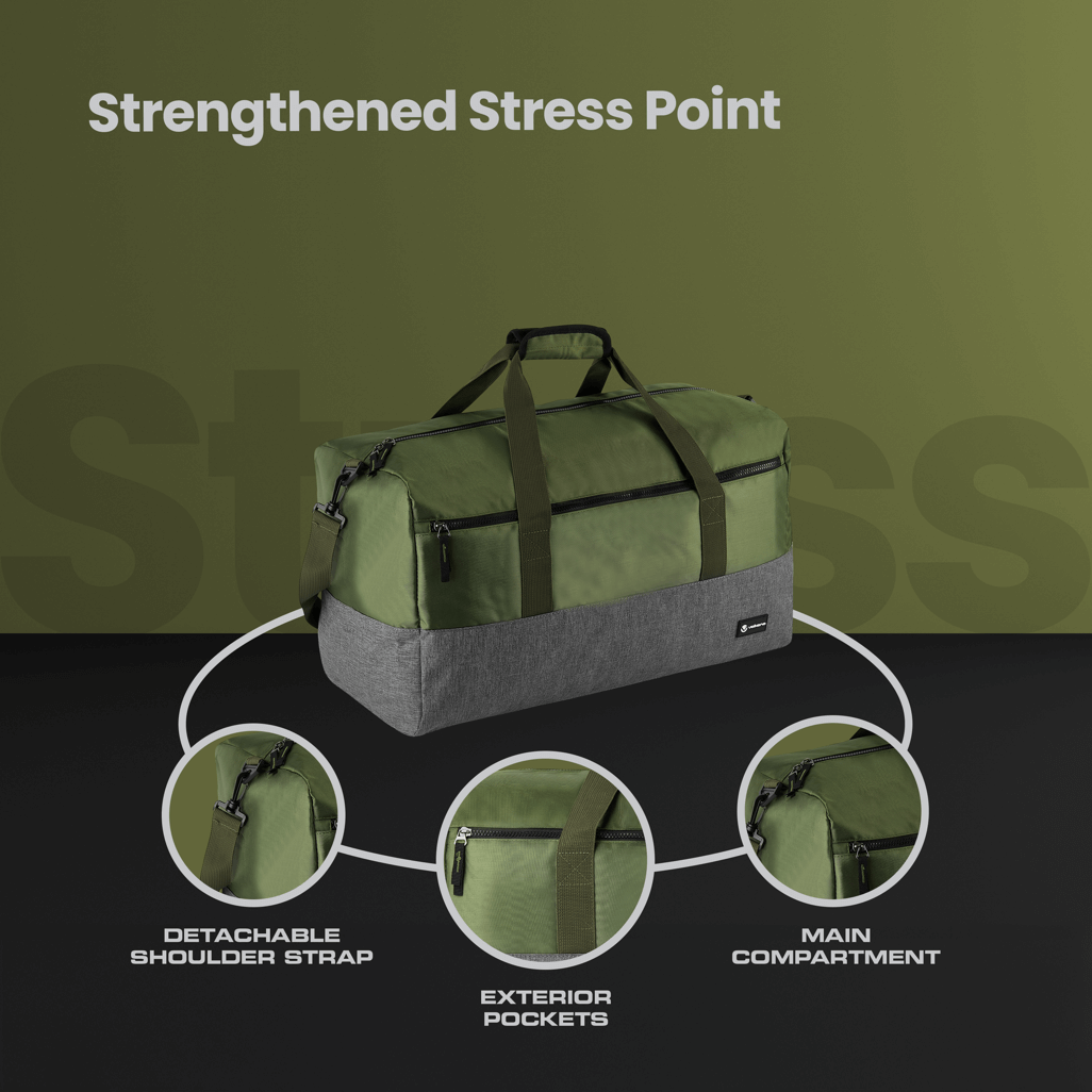 Volkano Corporal 43L Duffle Khaki