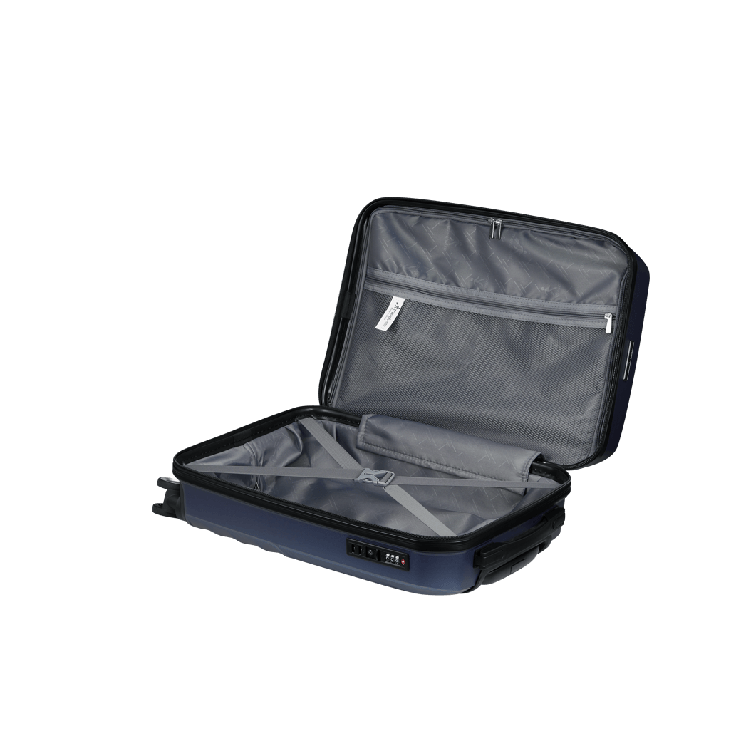 Travelwize Quartz PP 66cm 4-Wheels Spinner Luggage Navy