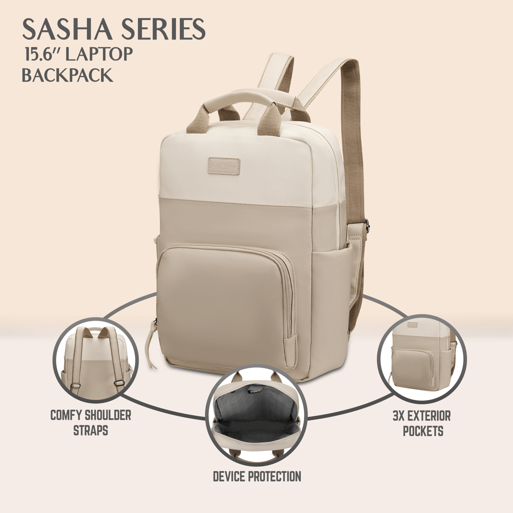 SupaNova Sasha 15.6” Laptop Bag Tan
