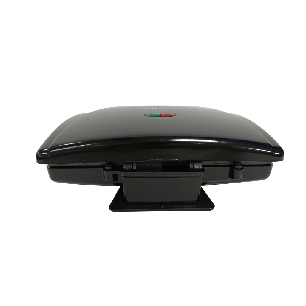 Elektra 2 Slice Grill - sleek black design for efficient grilling, perfect for sandwiches and quick meals.