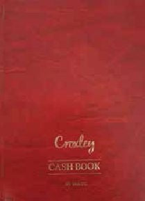 CROXLEY JD166 Account Book A4 Full Bound 192 Page Treble Cash Pack of 2