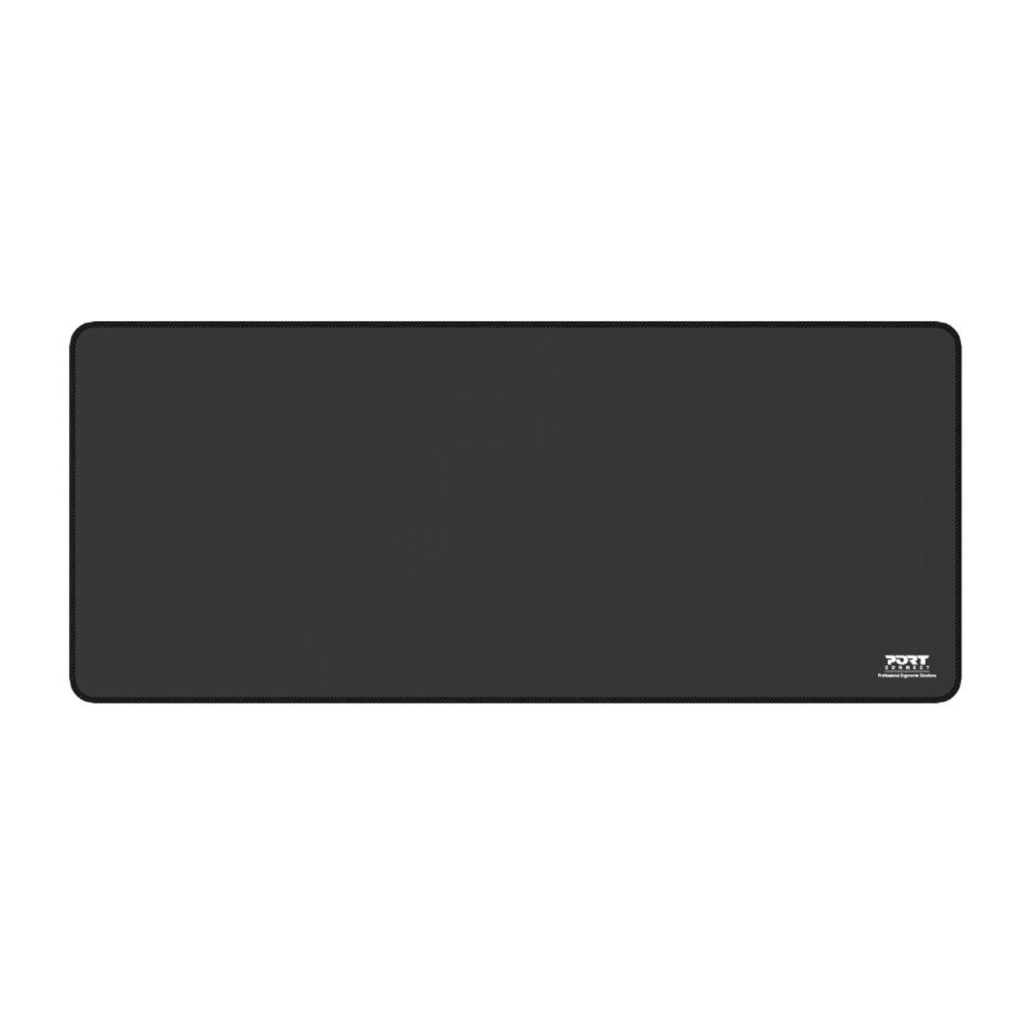 Port Connect Professional Desk Pad – Black (300 x 700mm) - Unboxed