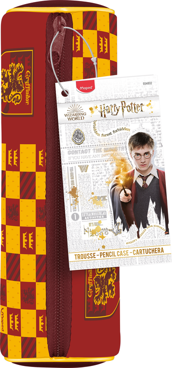 MAPED HARRY POTTER TUBE EMPTY PENCIL CASE TEENS