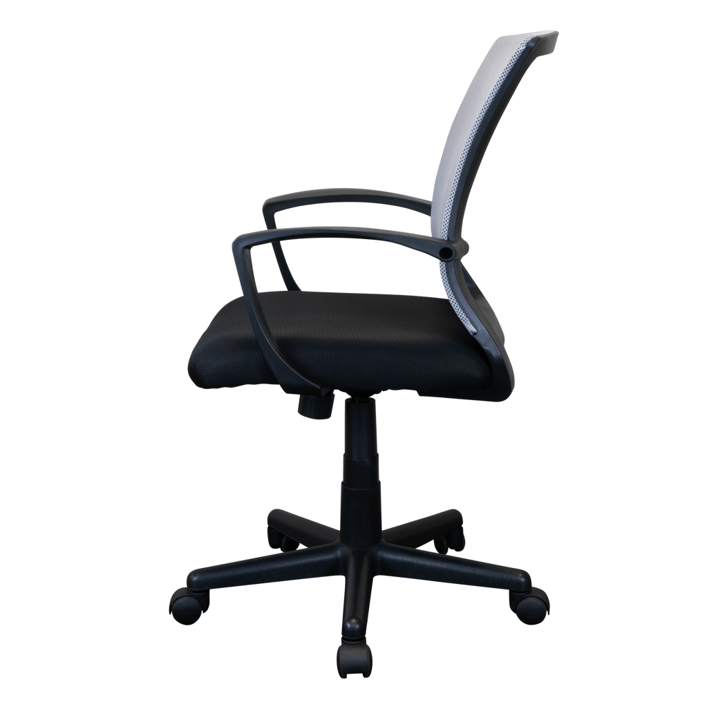 Everfurn Simone Mid Back Office Chair White
