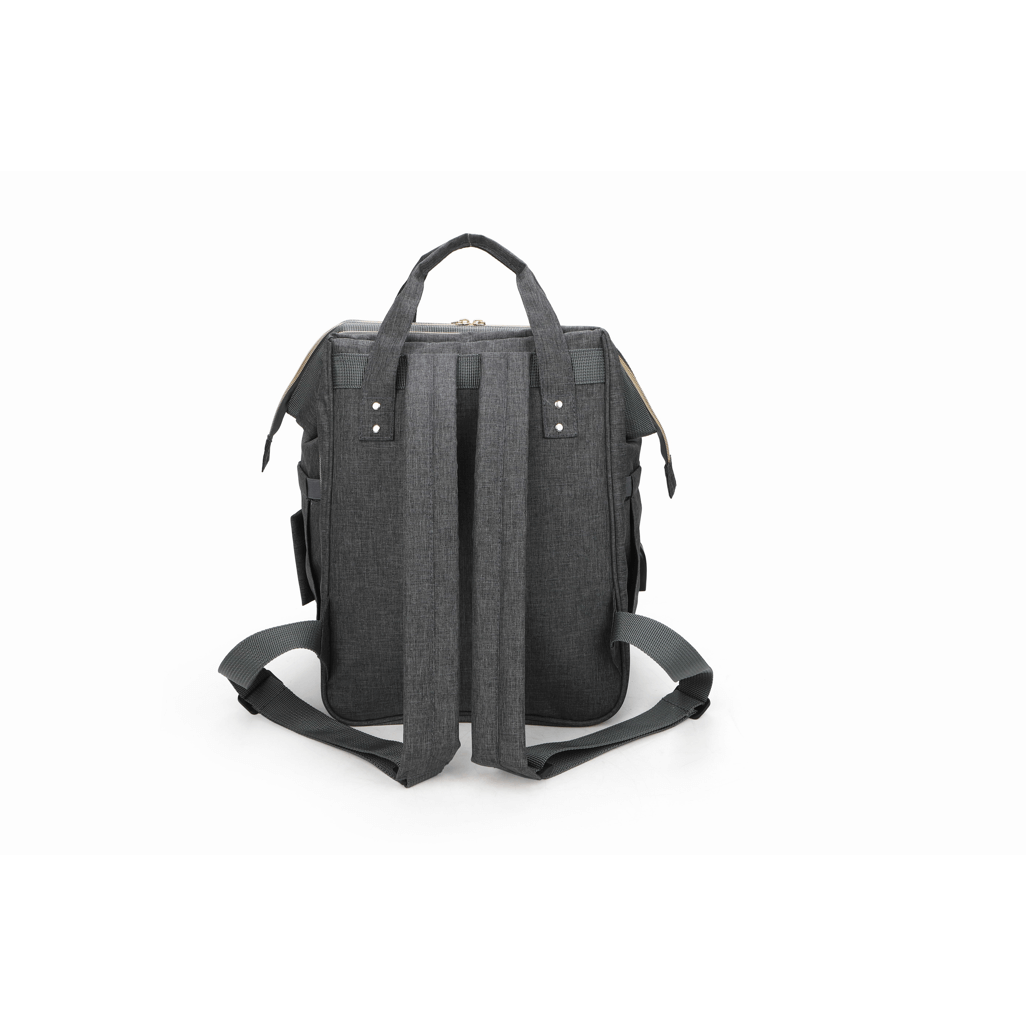 Totes Babe Alma Convertible Diaper Backpack Dark Grey