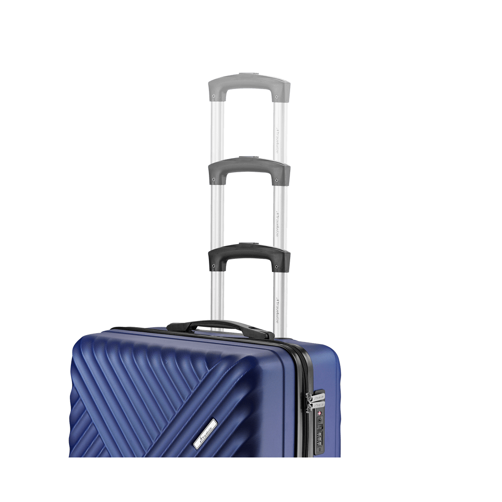 Travelwize Astra ABS 67cm 4-Wheels Spinner Luggage Navy