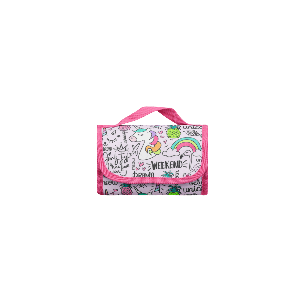 Quest Unicorn Weekend 4 Piece BTS Backpack Combo – Pink