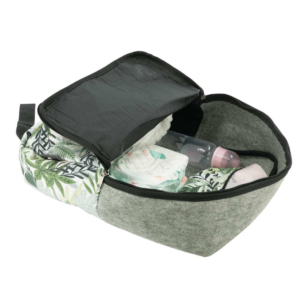 Totes Babe Jungle Diaper Backpack Green
