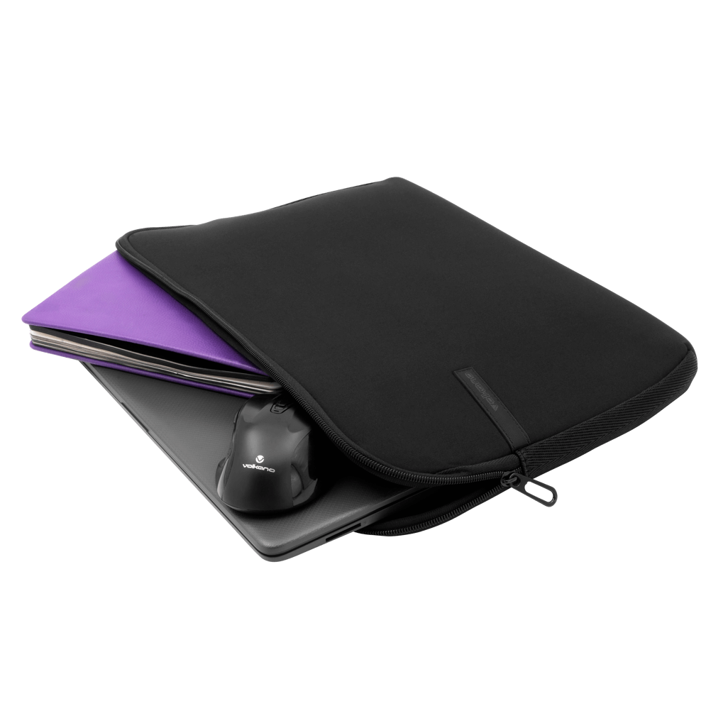 Volkano Wrap series Laptop sleeve 15.6 inch Black