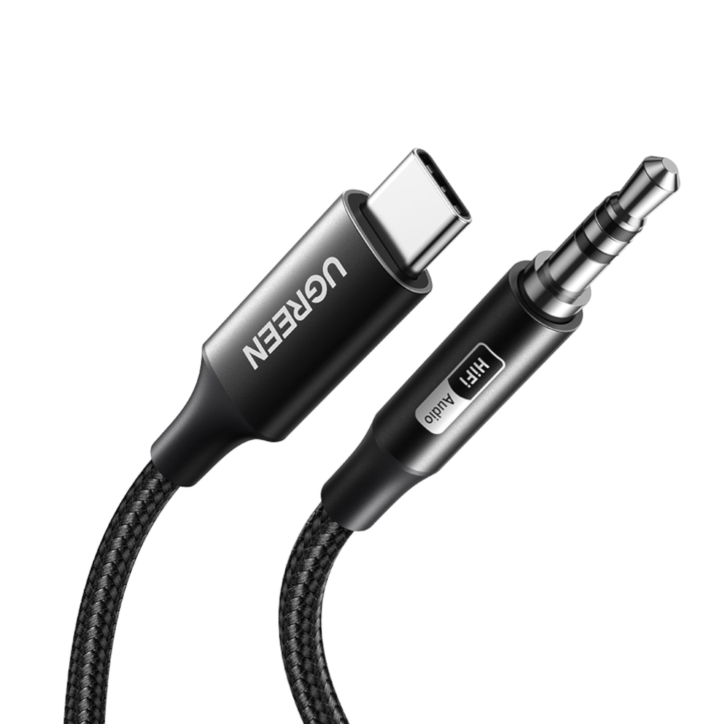 UGREEN USB Type-C to 3.5mm AUX Audio Cable 3M – Black