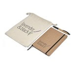 Okiyo Noto Cork & Bamboo Notebook & Pen Set