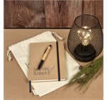 Okiyo Noto Cork & Bamboo Notebook & Pen Set