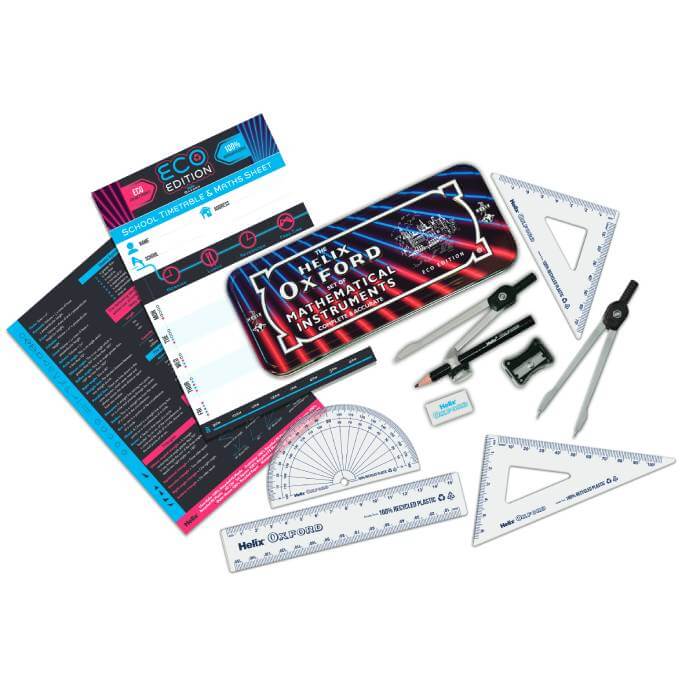 HELIX OXFORD Cyber Eco Math Set - Matrix -H170562