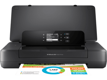 HP Officejet Mobile 202 Colour Single Function: Wireless:wi-fi Direct:usb