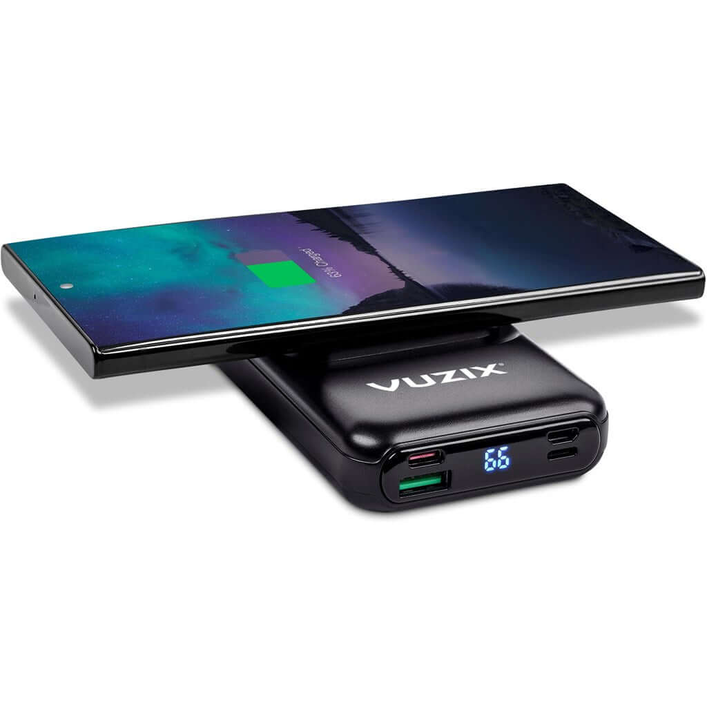 MT-SC-468-B Swiss Cougar Argos Fast Charge 20W Wireless Charging Magnetic Power Bank -10000mAh