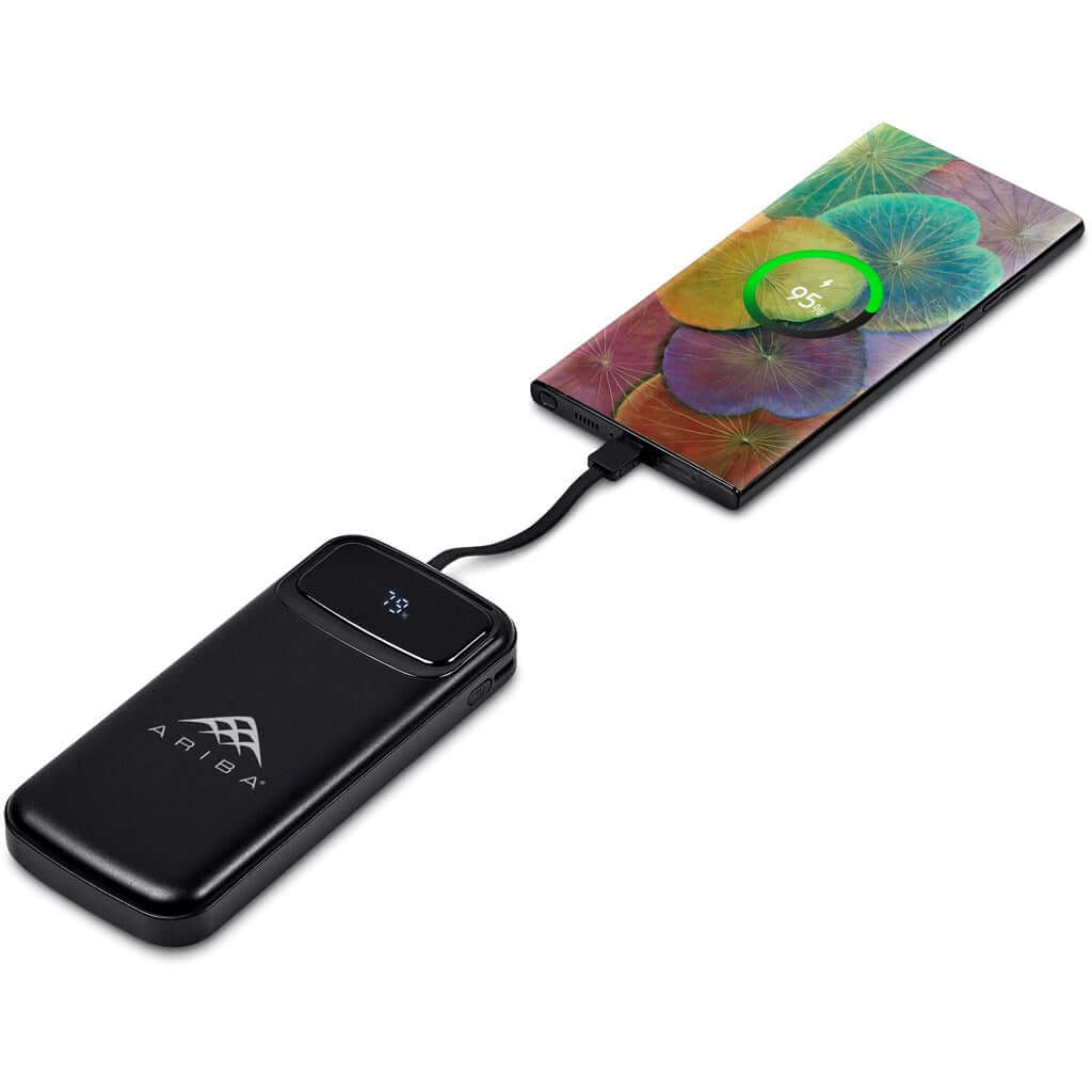 MT-SC-488-B Swiss Cougar Bratislava Fast Charge 22.5W Power Bank - 10,000mAh
