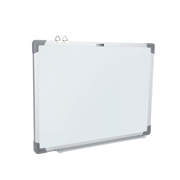 Magnetic Whiteboard 600x900mm Aluminum Frame ABS corner. Hangable
