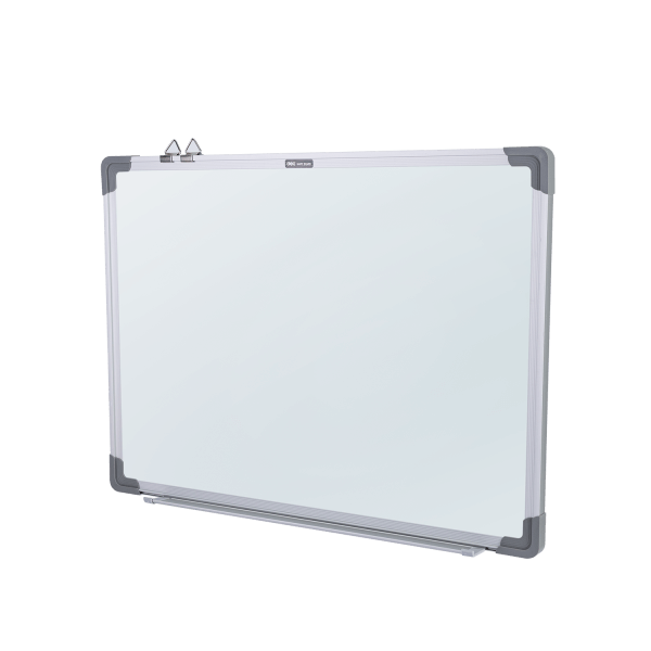 Magnetic Whiteboard 600x900mm Aluminum Frame ABS corner. Hangable