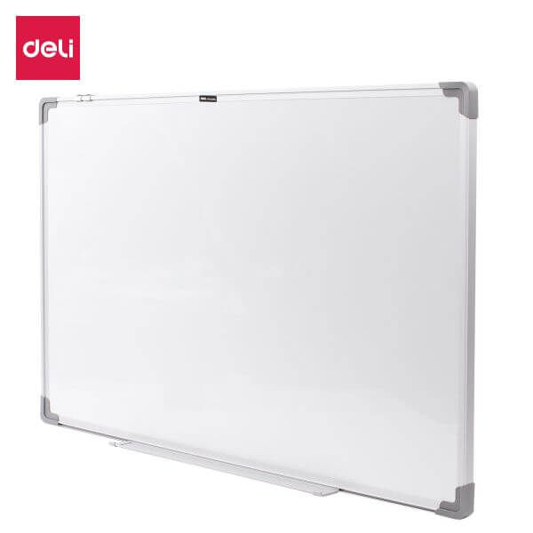 Magnetic Whiteboard 600×900mm With Aluminum Frame ABS corner. Hangable