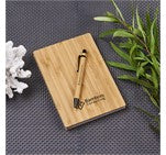 Okiyo Yahari Bamboo Notebook & Pen Set