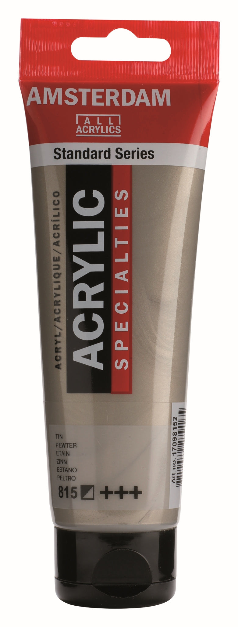 ROYAL TALENS AMSTERDAM Acrylic Colour - 120ml Tube (Pewter)