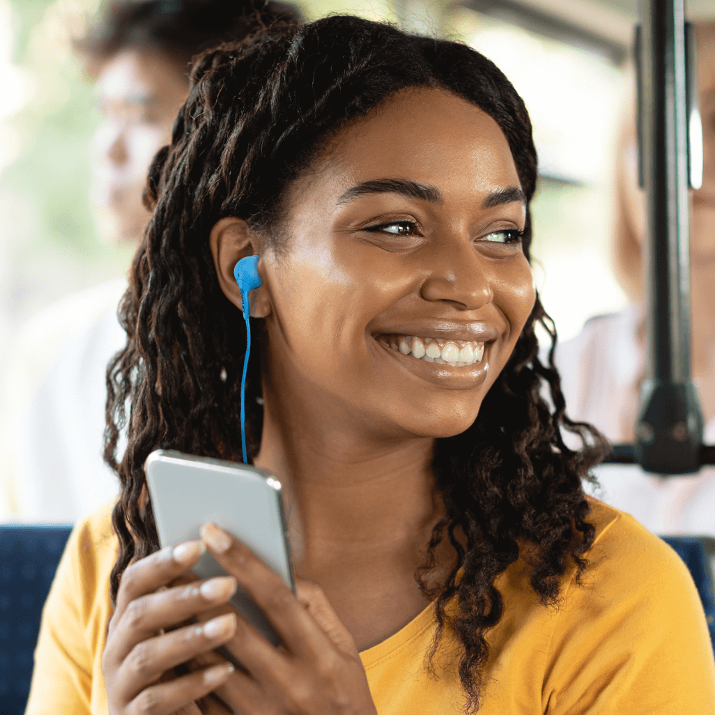 Amplify Jazz series earphones - Blue