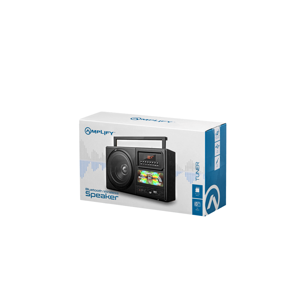 Amplify Tuner series Bluetooth Radio - Black