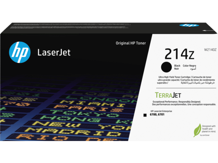 HP 214Z Black Original LaserJet Toner Cartridge ~ 31,000 pages