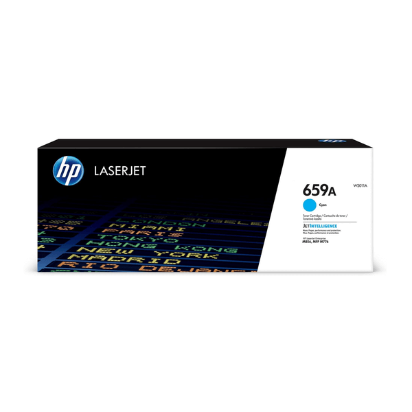 HP 659A Cyan Original LaserJet Toner Cartridge,13,000 pages