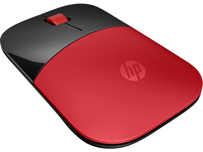HP Z3700 Red Wireless Mouse