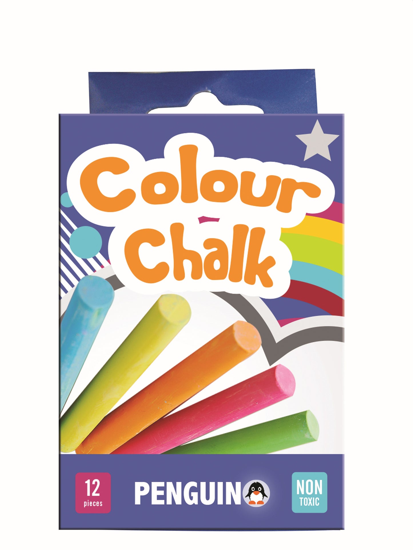 PENGUIN Chalk (Assorted Colours) (Box of 12)