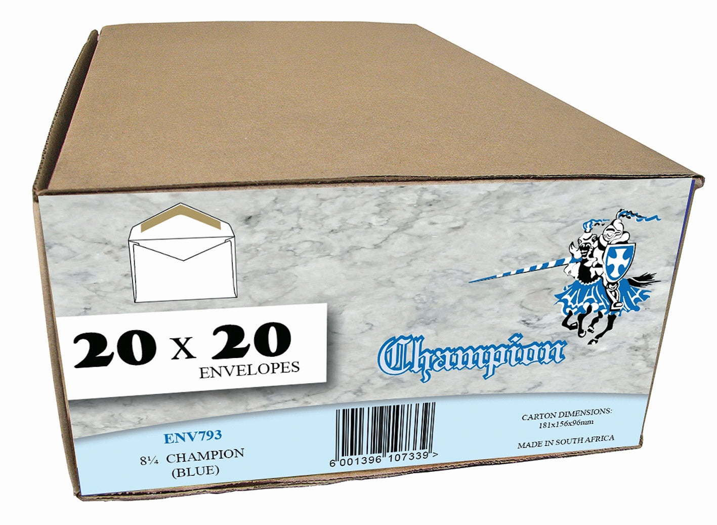 Champion 90x152 Banded 20's Blue Box of 20 Packets