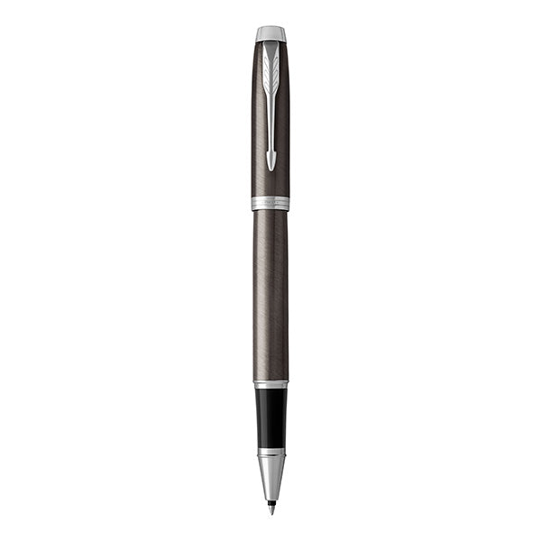 PARKER IM Rollerball Pen - Dark Espresso Chrome Trim
