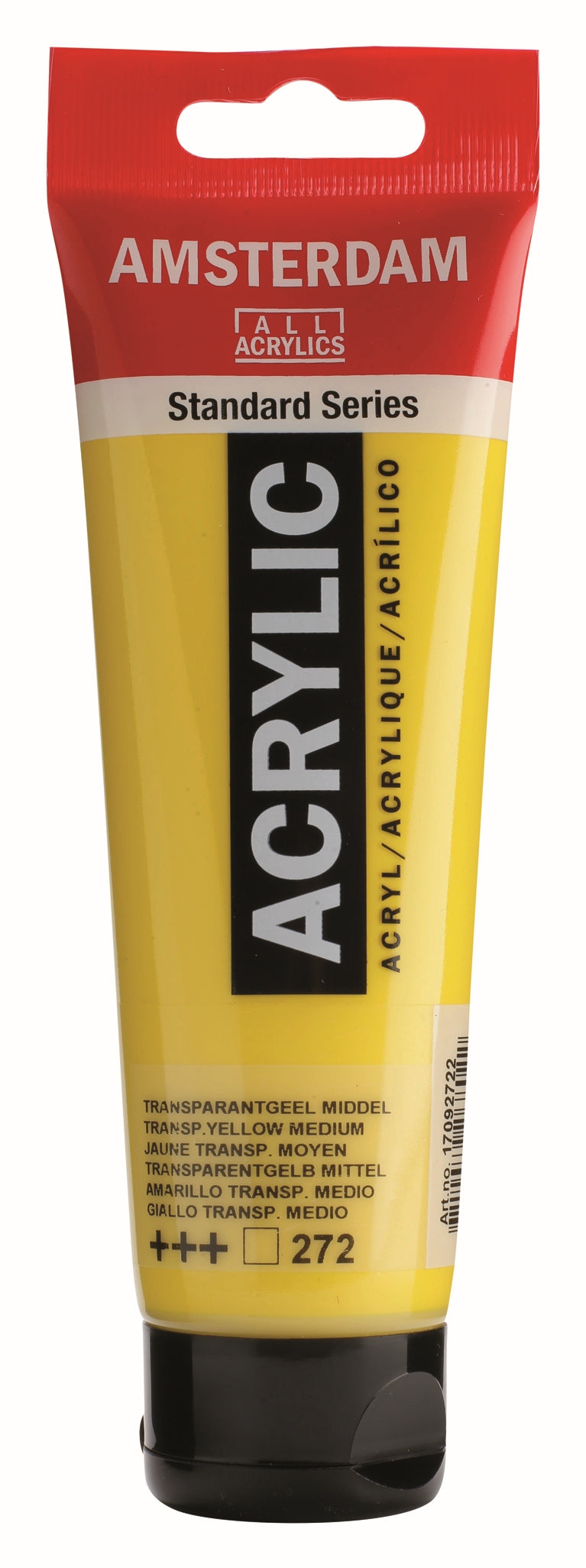 ROYAL TALENS AMSTERDAM Acrylic Colour - 120ml Tube (Transparent Yellow Medium)
