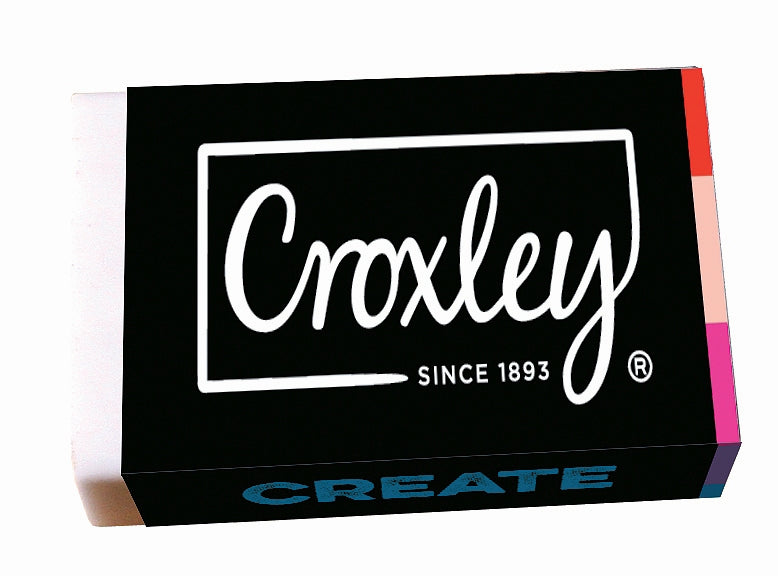 CROXLEY CREATE Eraser - 35 x 2 x 1 cm (Box of 30)